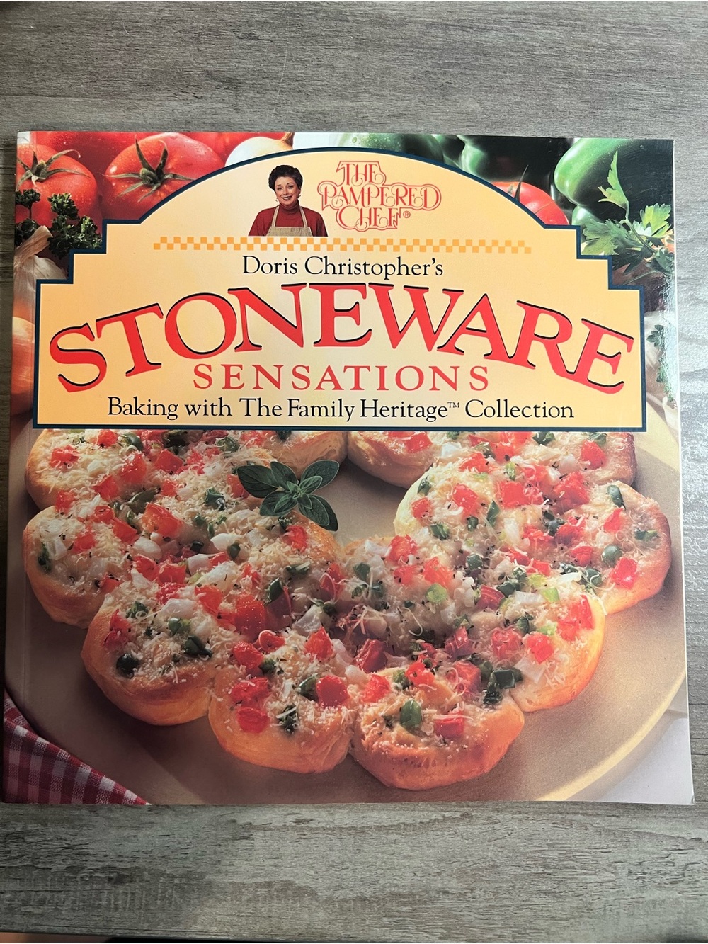 The Pampered Chef Stoneware Sensations Cookbook